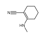 2-Methylamino-1-cyclohexen-1-carbonitril Structure