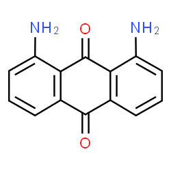 9,10-Anthracenedione, 1,-diamino- Structure