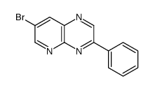 7-bromo-3-phenylpyrido[2,3-b]pyrazine结构式