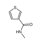 3-Thiophenecarboxamide,N-methyl-(9CI) structure