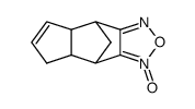 4a,5,7a,8-tetrahydro-4,8-methano-4H-indeno<5,6-c><1,2,5>oxadiazole 3-oxide Structure