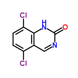 2(1H)-Quinazolinone, 5,8-dichloro- Structure