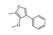 3-methoxy-2-methyl-4-phenylfuran Structure