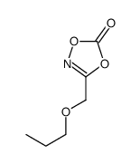 3-(propoxymethyl)-1,4,2-dioxazol-5-one结构式