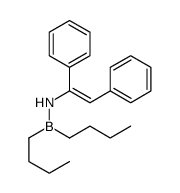 N-dibutylboranyl-1,2-diphenylethenamine Structure