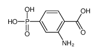 2-amino-4-phosphonobenzoic acid Structure