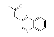 N-methyl-1-quinoxalin-2-ylmethanimine oxide结构式