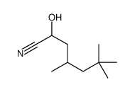 2-hydroxy-4,6,6-trimethylheptanenitrile Structure