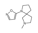 5-(7-methyl-1,7-diazaspiro[4.4]nonan-1-yl)-1,2-oxazole Structure