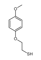 2-(4-methoxyphenoxy)ethanethiol Structure