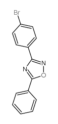 3-(4-Bromophenyl)-5-phenyl-1,2,4-oxadiazole结构式