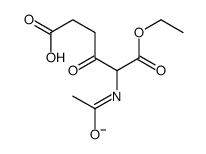 5-acetamido-6-ethoxy-4,6-dioxohexanoate Structure