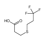 Poly(difluoromethylene), .alpha.-2-(2-carboxyethyl)thioethyl-.omega.-fluoro- Structure