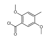 Benzoyl chloride, 2,5-dimethoxy-4-methyl- (9CI) Structure