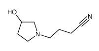 1-Pyrrolidinebutanenitrile, 3-hydroxy- (9CI) picture