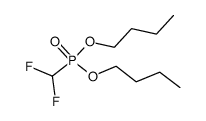 dibutyl difluoromethylphosphonate Structure