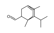 3,5(or 3,6)-dimethyl-7(or 8)-(1-methylethyl)bicyclo[2.2.2]oct-5-ene-2-carbaldehyde结构式