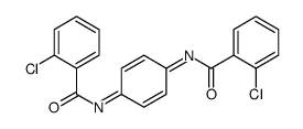 2-chloro-N-[4-(2-chlorobenzoyl)iminocyclohexa-2,5-dien-1-ylidene]benzamide结构式