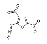 2-azido-3,5-dinitrofuran结构式