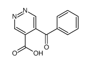 5-benzoylpyridazine-4-carboxylic acid结构式