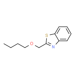 Benzothiazole, 2-(butoxymethyl)- (5CI) structure