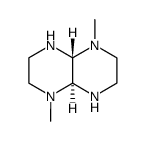 Pyrazino[2,3-b]pyrazine, decahydro-1,5-dimethyl-, trans- (9CI) structure