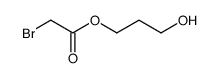3-hydroxypropyl 2-bromoacetate Structure