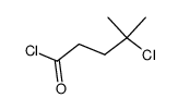 4-chloro-4-methyl-valeryl chloride结构式