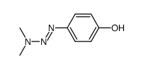4-(3,3-dimethyl-triazenyl)-phenol Structure