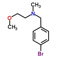 N-(4-bromobenzyl)-N-(2-methoxyethyl)-N-methylamine picture