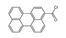 Perylen-3-carbonsaeure-chlorid Structure