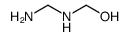 ((aminomethyl)amino)methanol Structure