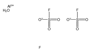 Aluminum fluorosulfate, hydrate Structure