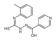 1-isonicotinoyl-4-(2-tolyl)thiosemicarbazide结构式