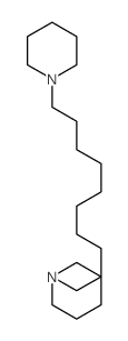 Piperidine,1,1'-(1,10-decanediyl)bis- structure