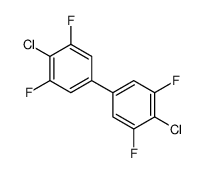 4,4'-Dichloro-3,3',5,5'-tetrafluoro-1,1'-biphenyl结构式