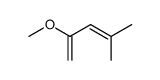 2-methoxy-4-methylpenta-1,3-diene结构式