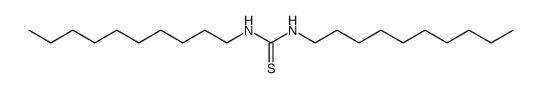 1,3-Didecylthiourea结构式