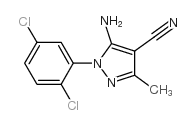 5-氨基-4-氰基-1-(2,5-二氯苯基)-3-甲基吡唑图片
