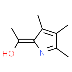 Ethanol, 1-(3,4,5-trimethyl-2H-pyrrol-2-ylidene)- (9CI)结构式