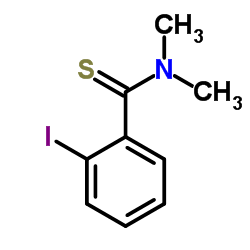 2-Iodo-N,N-dimethylbenzenecarbothioamide Structure