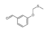 3-(methylsulfanylmethoxy)benzaldehyde结构式