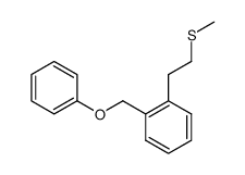 methyl(2-(phenoxymethyl)phenethyl)sulfane Structure