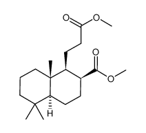 dimethyl 14,15,16-trinor-labdane-13,17-dioate结构式