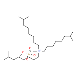 triisononyl(methyl)ammonium methyl sulphate Structure