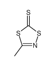 3-methyl-1,4,2-dithiazole-5-thione Structure