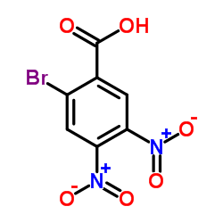 2-Bromo-4,5-dinitrobenzoic acid结构式