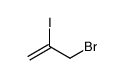 3-bromo-2-iodoprop-1-ene Structure
