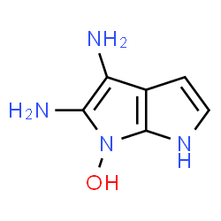 Pyrrolo[2,3-b]pyrrole-2,3-diamine,1,6-dihydro-1-hydroxy- structure