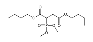 dibutyl 2-dimethoxyphosphorylbutanedioate Structure